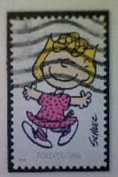 United States, Scott #5726d, Used(o), 2022, Peanut's Sally, (60¢) - Gebraucht