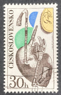 Czechoslovakia : Bagpipes Commemorative 30 Haler, 1974 Used, SG:CS 2166 - Oblitérés