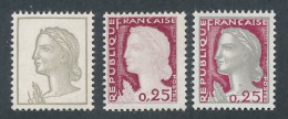 CA-181 FRANCE: N°1263h** + 1263**(2 Teintes) - Neufs