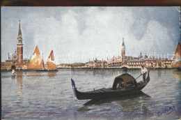 71520105 Venezia Venedig Riva Schiavoni Gondoliere  - Other & Unclassified