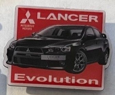 MITSUBISHI LANCER EVOLUTION - LOGO - VOITURE - CAR - AUTOMOBILE - AUTO -              (32) - Mitsubishi