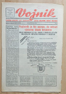 Hrvatski Vojnik 1944 Br. 4 NDH Ustasa Newspaper General Miroslav Navratil, Jajce - Autres & Non Classés