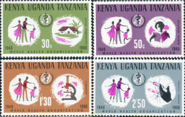 215086 MNH ESTE AFRICANO 1968 20 ANIVERSARIO DE LA ORGANIZACION MUNDIAL DE LA SALUD - África Oriental Británica