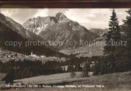 71515908 Riezlern Kleinwalsertal Vorarlberg Mit Hirschegg Mittelberg Und Widders - Autres & Non Classés