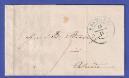 Hannover Brief Mit Zweikreisstempel EBSTORF 1853 - Other & Unclassified