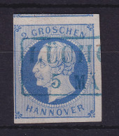 Hannover 1859 König Georg V. 2 Groschen Mi.-Nr. 15 A  O LÜCHOW - Hanover