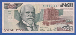 Mexiko 1987 Banknote 2000 Pesos Bankfrisch, Unzirkuliert. - Altri – America