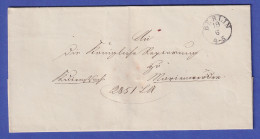 Preußen Ca. 1839 Vorphila-Brief Mit Schwarzem Einkreisstempel BERLIN  - Otros & Sin Clasificación