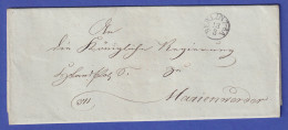 Preußen Nach 1817 Vorphila-Brief Mit Schwarzem Fingerhutstempel BERLIN - Other & Unclassified