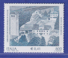 Italien 2001 Benediktinerabtei Santa Maria In Sylvis, Pordemone Mi.-Nr. 2747 ** - Non Classés