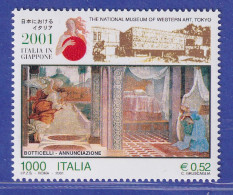 Italien 2001 Mariä Verkündigung V. Sandro Boticelli Museum Tokio Mi.-Nr. 2740 ** - Non Classés