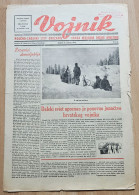 Hrvatski Vojnik 1944 Br. 2 NDH Ustasa Newspaper Ante Pavelic Sa Ranjenicima - Autres & Non Classés