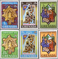 231133 MNH GRANADA 1972 NAVIDAD - Grenada (...-1974)