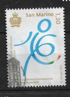 SAN MARINO 2023 INTERNATIONAL CONFERENCE ON ACCESSIBLE TOURISM - Used Stamps