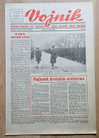 Hrvatski Vojnik 1944 Br. 12 NDH Ustasa Newspaper Ante Pavelic Podjelio Odlikovanja Braniteljima Banja Luke - Sonstige & Ohne Zuordnung