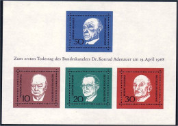 Allemagne / Germany Adenauer MNH ** Neuf SC (A50-122) - Sonstige & Ohne Zuordnung