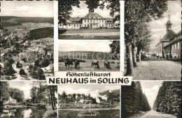 71514554 Neuhaus Solling Schloss Schwimmbad Kirche  Holzminden - Holzminden