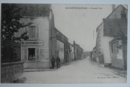 Cpa 1909 Sennevoy Le Bas Yonne Grande Rue - MAY17 - Sonstige & Ohne Zuordnung