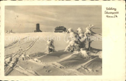 71514319 Feldberg Schwarzwald Gasthaus Feldbergturm Im Schnee Feldberg (Schwarzw - Feldberg