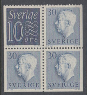 Sweden 1957 - Combinations From Booklets, Mint Never Hinged ** - Ongebruikt