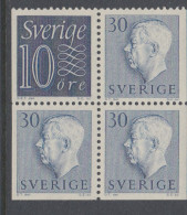 Sweden 1957 - Combinations From Booklets, Mint Never Hinged ** - Neufs