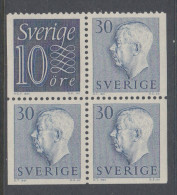 Sweden 1957 - Combinations From Booklets, Mint Never Hinged ** - Neufs