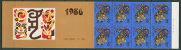 China 1986 Jahr Des Tigers Markenheftchen SB 13 Postfrisch (C8329) - Nuovi