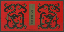 China 1988 Jahr Des Drachen Markenheftchen SB 15 Postfrisch (C8330) - Neufs