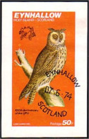 Eynhallow Scotland Hibou Chouette Owl Eule 100th UPU ( A51 212a) - Hiboux & Chouettes