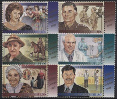 Neuseeland 1995 Bedeutende Neuseeländer 1465/70 Postfrisch - Nuevos