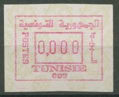 Tunesien 1994 Automatenmarke Abart: 0000-Druck ATM 2.2 I Postfrisch - Tunisie (1956-...)