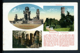 AK Hohensyburg 1916 Kaiserdenkmal, Ruine, Vincketurm (PK0408 - Autres & Non Classés