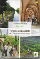 Document Carte Des Pistes Cyclabes En Tarn Et Garonne Document En Espagnol - Tourism