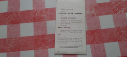 Communieprentje Plechtige Communie :Jeanine D'Haene -  Heule 10/06/1962- Drukkerij  Heule - Communie