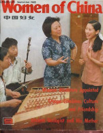 Women Of China N°9 September 1982 - Model Plane Displayed At Soong Ching Ling's Home - Women Ministers In Restructured G - Language Study
