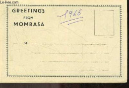 Greetings From Mombasa- Fort Jesus, Old Harbour Used Since Before The Time Of Christ , Kilindini Road And Elephant Tusk  - Linguistique