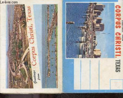 Greeting From Corpus Christi, Texas- Harbor Bridge, Cole Park, Cathedral, Fishing Pier On Padre Island, The Bluff, Port, - Géographie