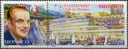 Monaco 2023. 70th Anniversary Of The Yacht Club De Monaco (MNH OG) Block - Unused Stamps