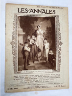 Les Annales 05.1922 - Anatole France - Abel Bonnard - Henry Bordeaux - 1900 - 1949