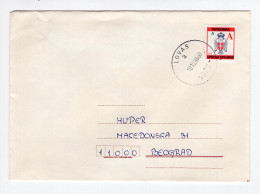 1995. YUGOSLAVIA,REPUBLIKA SRPSKA KRAJINA,LOVAS TO BELGRADE COVER - Lettres & Documents