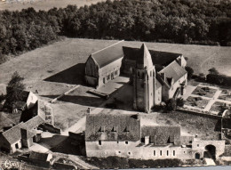 RECTO/VERSO - CPA - AZAY SUR CHER - PRIEURE DE ST JEAN DU GRAIS - VUE AERIENNE - BEAU TIMBRE - Other & Unclassified