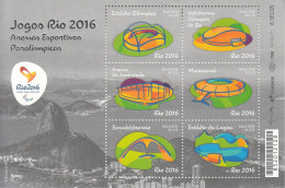 Brasil (Brazil) - 2016 - Olympic Games: Paraolympic Stadiums - Yv Bf 175 - Estate 2016: Rio De Janeiro