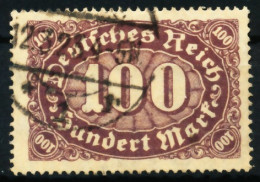 D-REICH INFLA Nr 219 Zentrisch Gestempelt X69BB9A - Used Stamps