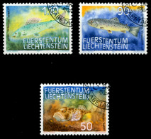 LIECHTENSTEIN 1987 Nr 922-924 Gestempelt SB4A0B6 - Used Stamps