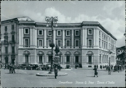 Ag892 Cartolina Campobasso Citta' Piazza G.pepe Banca D'italia Molise - Campobasso