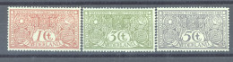PAYS-BAS  :  Yv  70-72  ** - Unused Stamps