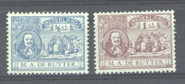 PAYS-BAS  :  Yv  73-74  ** - Unused Stamps