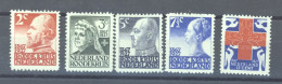 PAYS-BAS  :  Yv  190-94  *         ,       N2 - Unused Stamps