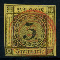 BADEN AUSGABEN VON 1851 - 1858 Nr 2b-115 ZENTR- X744966 - Used