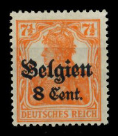 BES 1WK LP BELGIEN Nr 13bII Ungebraucht X77B642 - Besetzungen 1914-18